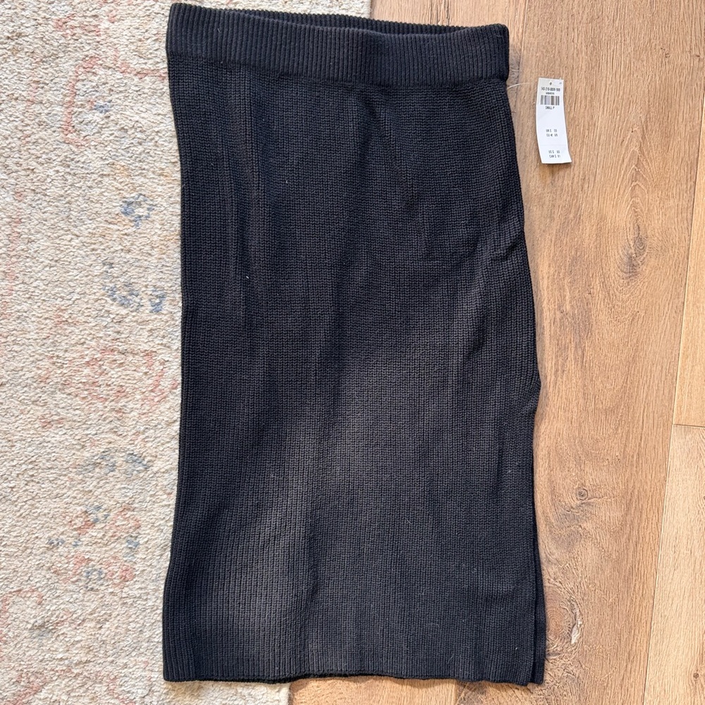Abercrombie & Fitch Black Sweater Pencil Skirt